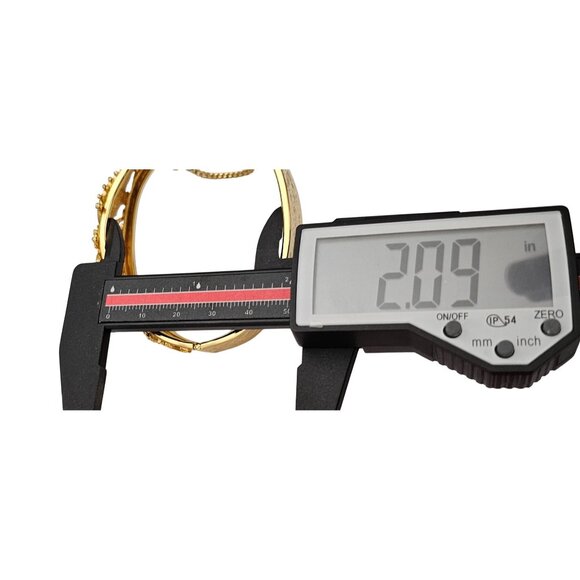 Kirks Folly Hinge Bangle Rhinestone Star Bracelet - Picture 9 of 10